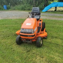 kubuta T1600 diesel ride on lawnmower