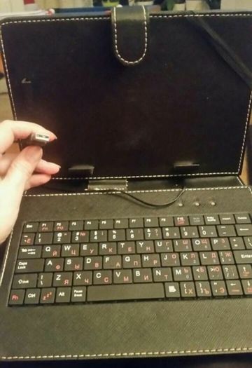 Tablet Micro USB Keyboard Case