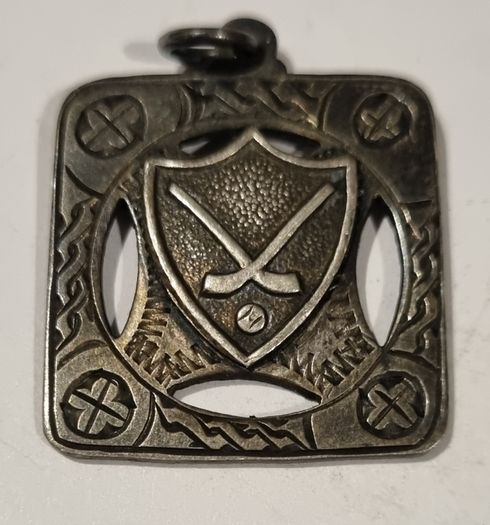 GAA Silver Medal Engraved & Hallmarked 1945 Hurling League 7.8g