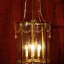 Very Large antique style Brass lantern simple style Image 2