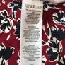 Size 8 Dark Red/ Navy/Cream Dress by French Connection Image 3