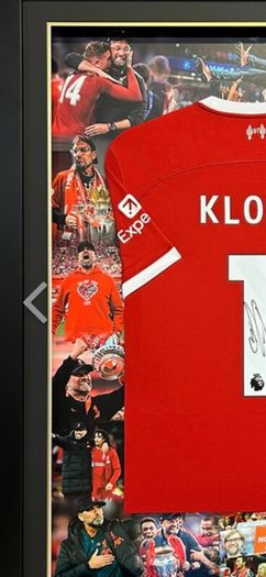Framed klopp shirt