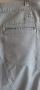 Mens Adidas Grey Golf Trousers