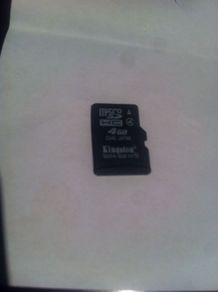 Kingston micro sd HC card memory 4 gb