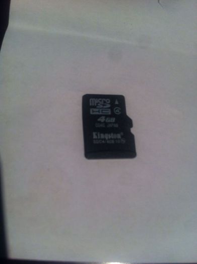 Kingston micro sd HC card memory 4 gb