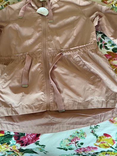 jacket Bnwt size medium windbreaker jacket dusky pink attrait brand