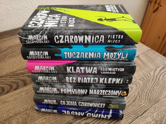 7x Polish Children's Books, Age 6+