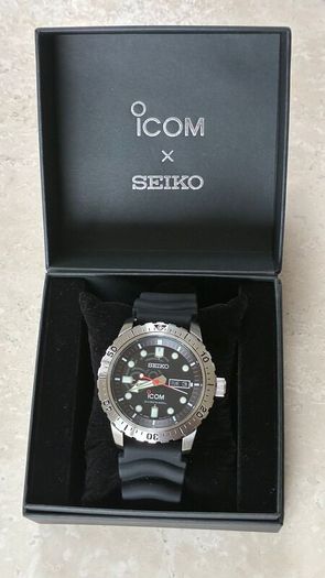 Seiko X Icom 60th Anniversary Limited Edition 200m Diver's Watch