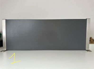 Grey Ikea shelf - Bergshult