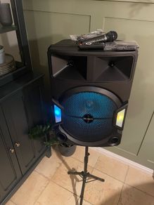 15inch party speaker,Bluetooth,usb,sd,radio,2mic,aux,battery