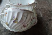 Antique Cups Hermann Ohme Porcelain Cups And Saucers