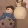 Christmas Decoration .. Snowmen x 2 .. Reduced Both for 16.00euro Image 7