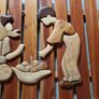 wood decor wall hanging Image 4