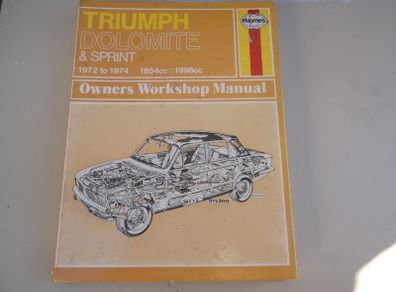 Triumph Dolimite Workshop Manual.