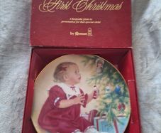 Abbie Williams keepsake plate