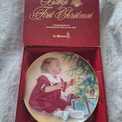 Abbie Williams keepsake plate