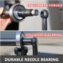 BRAND NEW Leather Cutting Cold Drawn Steel With 260 X 150 MM Black Upper Platen Manual Die Cutter Embossing Machine PVC Paper Image 5