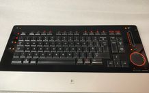 Logitech Dinovo Edge Bluetooth Keyboard Y-ray81 Untested (no Charger/bt Dongle)