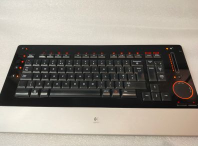 Logitech Dinovo Edge Bluetooth Keyboard Y-ray81 Untested (no Charger/bt Dongle)