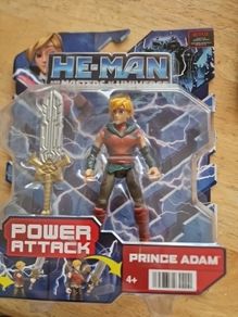 BRAND NEW He-Man & The Masters of the Universe Power Attack Prince Adam Action Figure