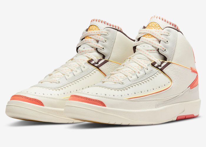 Nike Air Jordan 2 Retro Maison Chateau Rouge UK 11/ US 12 Deadstock