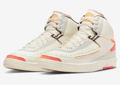 Nike Air Jordan 2 Retro Maison Chateau Rouge UK 11/ US 12 Deadstock