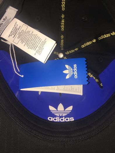 Adidas originals Black Cap Gold Logo