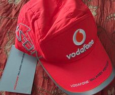 Vodafone Mclaren Mercedes F1 Hamilton Jenson Button Cap Mens New With Tags