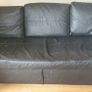 black sofa Image 2