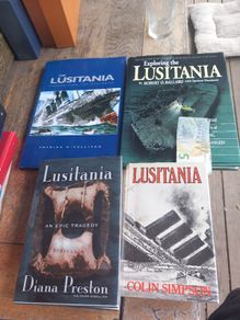 4 as new hardbacks on Lusitania, D18 post 10e