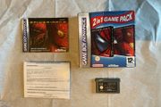 Spider-man 2-in-1 GBA gamepack boxed complete