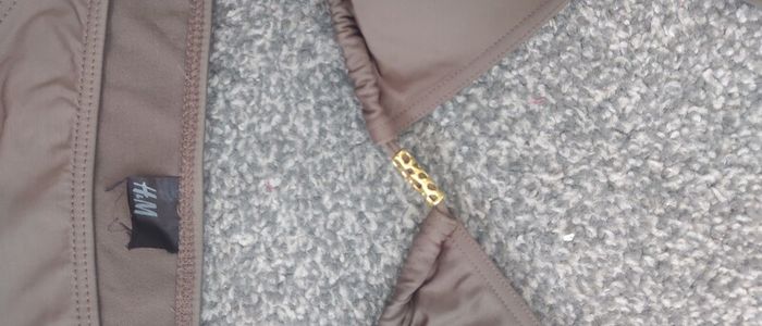 H&m green khaki bikini size s sm worn once