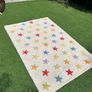 Great Little Trading Co. Hand-Tufted Wool Star Rug Image 6