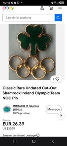 Olympics badges / pins
