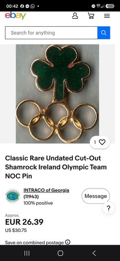 Olympics badges / pins