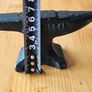 John Deere Vintage Minature Blacksmith's Combined Farm Tractor Collector Paperweight.  See Photos. Image 3