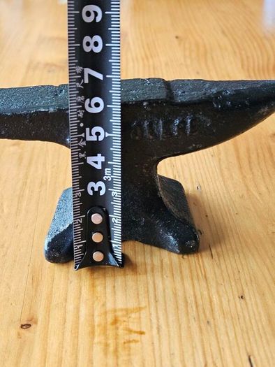 John Deere Vintage Minature Blacksmith's Combined Farm Tractor Collector Paperweight.  See Photos.