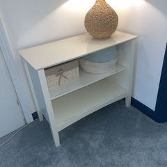 White table shelf bookcase