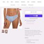 Fantasie Estelle - Underwired Side Support Bra 30F and Briefs S - Powder Blue - BNWT RRP 80 Image 6