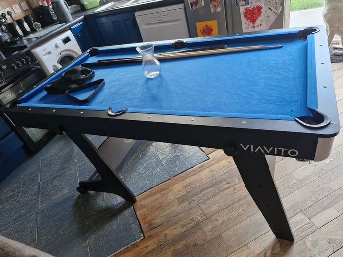 6ft pool table foldable
