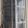 Grey Glass Display Cabinet / Storage Unit Image 2