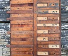 vintage Rota board