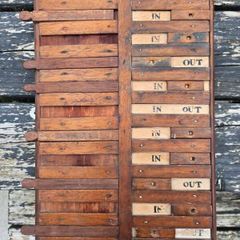 vintage Rota board