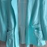 Turquoise limited edition blazer Nanette lepore vintage original Image 4