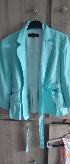 Turquoise limited edition blazer Nanette lepore vintage original