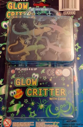 glow critters in case vintage unopened