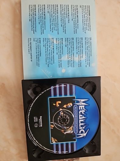 Metallica CD  - Audiobiograpy