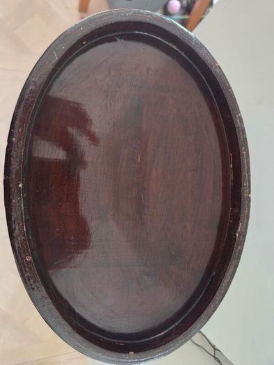 Vintage tray and dust bin