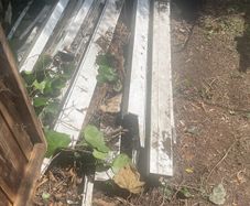 free aluminium conservatory frame (Dismantled ).