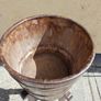 Vintage Oak Plant Pot & Stand Image 3